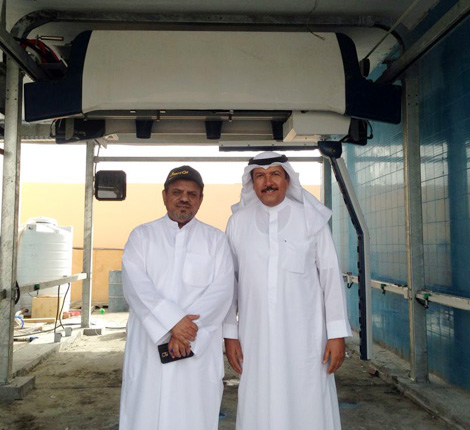 AL MANAR CAR WASH in Saudi Arabia ordered two Leisu 360 car wash machines again