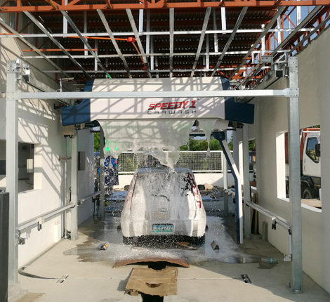 The 8th ordered Leisu 360 plus ordered by Speedy Car Wash in Cebu, Philippines