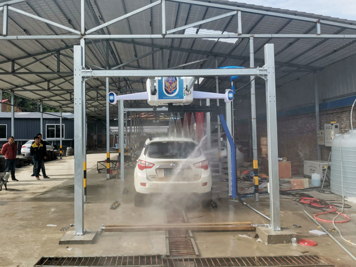 Leisuwash  X1 was installed and delivered to Xinlong Auto Repair in Jiujiang City, Jiangxi Province