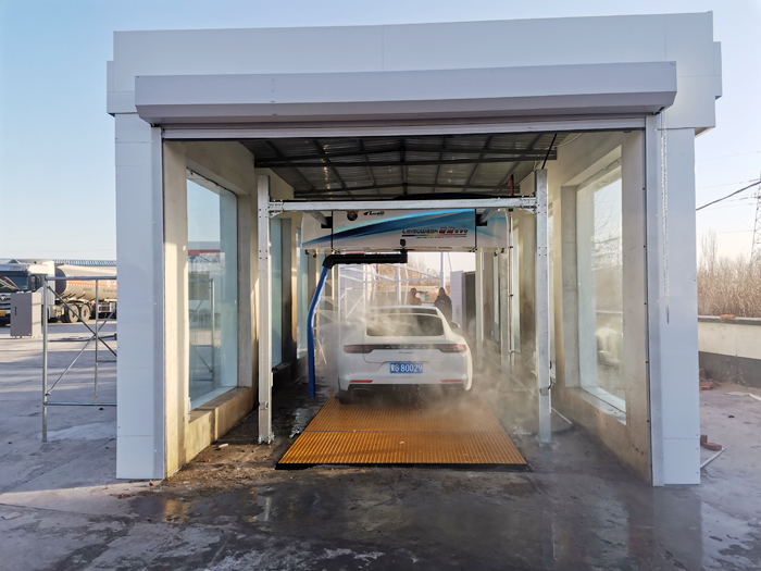 S90 car washing machine was installed and put into use at the CNOOC gas station in Kailu County, Tongliao City, Inner Mongolia