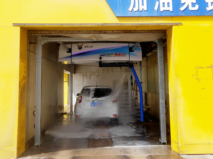S90 car washing machine was installed and put into use at Hongfa Gas Station in Datong City, Shanxi Province